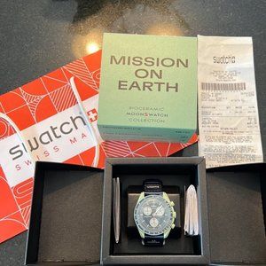 OMEGA Mission on Earth Swatch